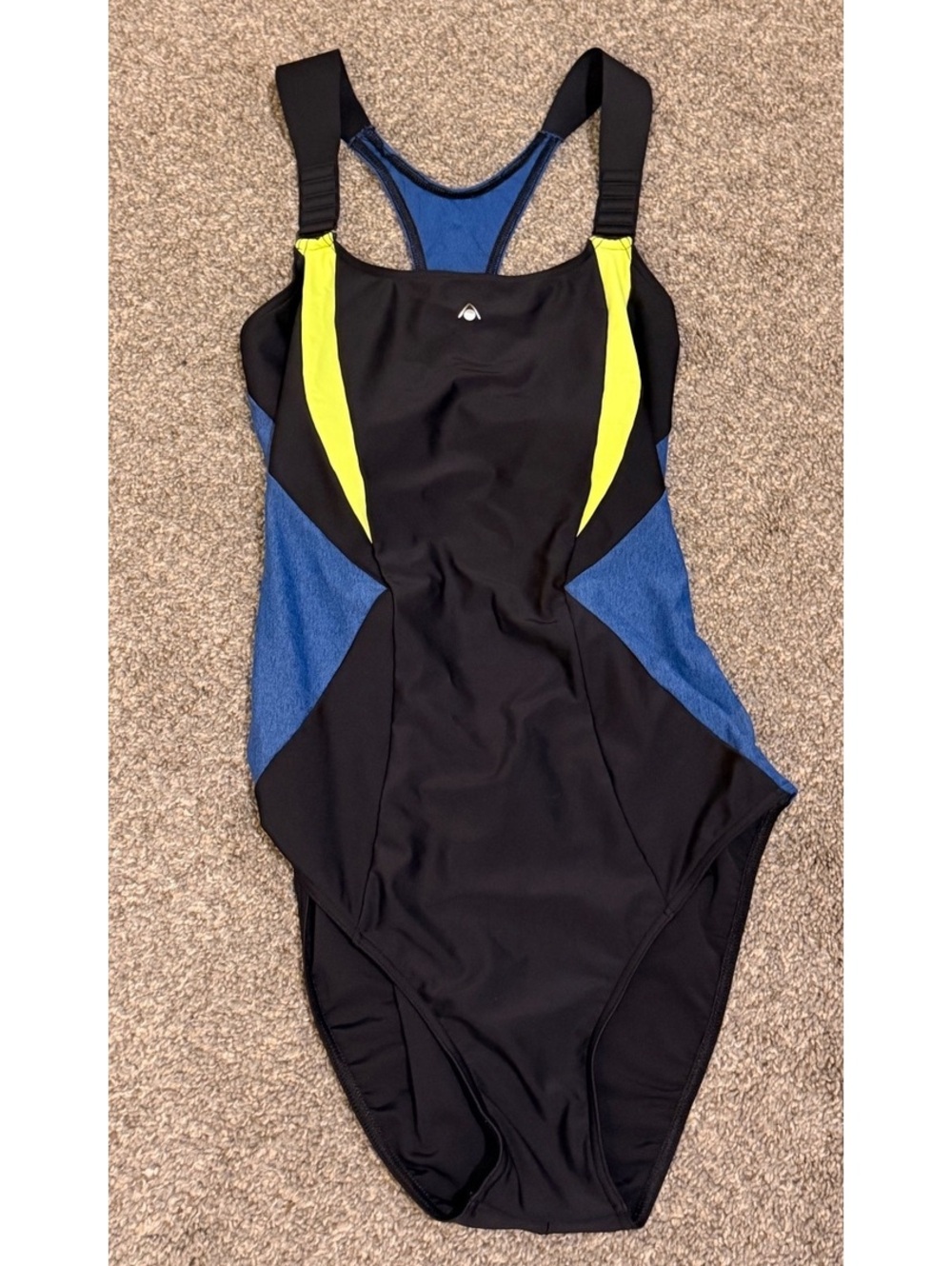 Aqua Sphere Women’s Colorblock One Piece Swimsuit Size 40/14